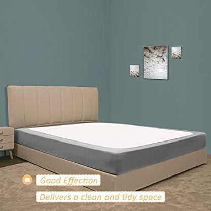 Mrs Awesome King/Cal King Box Spring Cover Silver