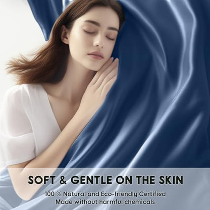 SONORO KATE 100% Egyptian Cotton Sheets,1200 Series,Queen Size