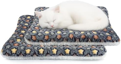 2 Pack Bunny Rabbit Bed - 14 x 17 Inch Upgraded-Thickness Pee Pads Bedding