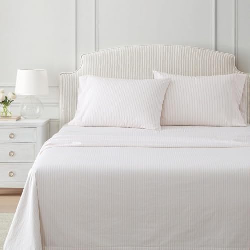 Martha Stewart - Twin XL Size Sheet Set with Fitted Sheet & Pillowcase
