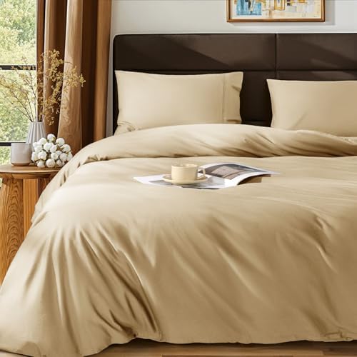 SONORO KATE 1000 Series 100% Egyptian Cotton King Duvet Cover Set,3PC