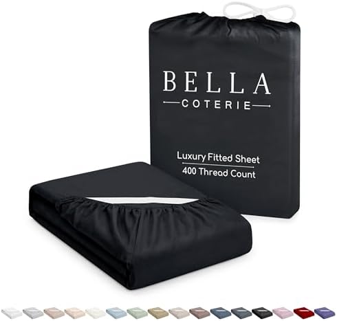 Bella Coterie | Luxury Bamboo Viscose Full Size Fitted Sheet Only