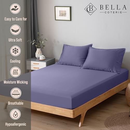 Bella Coterie | Luxury Bamboo Viscose Twin XL Size Fitted Sheet Only