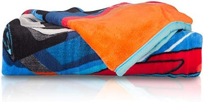 Franco Kids Bedding Super Soft Micro Raschel Throw, 46 in x 60 in, Hot Wheels