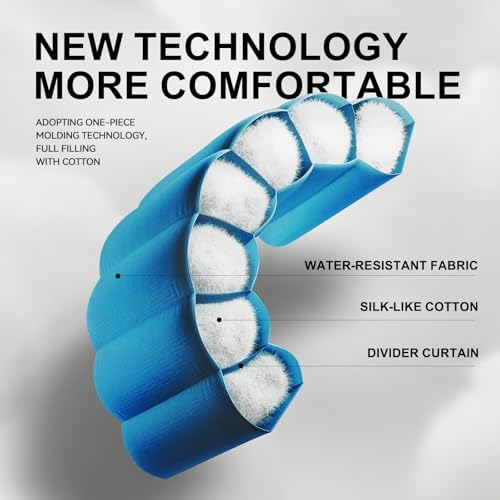 Sleeping Bags for Adults Teens, 4 Season Camping Sleeping Bag Waterproof,Machine Washable Backpacking Gear for Cool Weather,Outdoor Tent Hiking Hunting,with Compression Sack,86.6x31.5