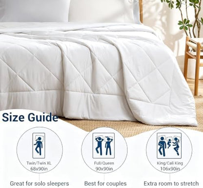 Cooling Comforter for Hot Sleepers Night Sweats King Summer/Fall Comforter