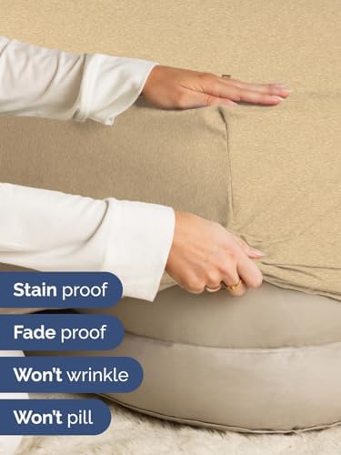 CGK Linens Extra Deep Queen Fitted Sheet Only - Heathered Tan