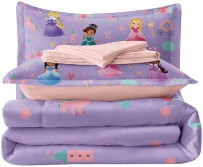 Girls Bedding Comforter Set Full, Princess Bedroom Decor
