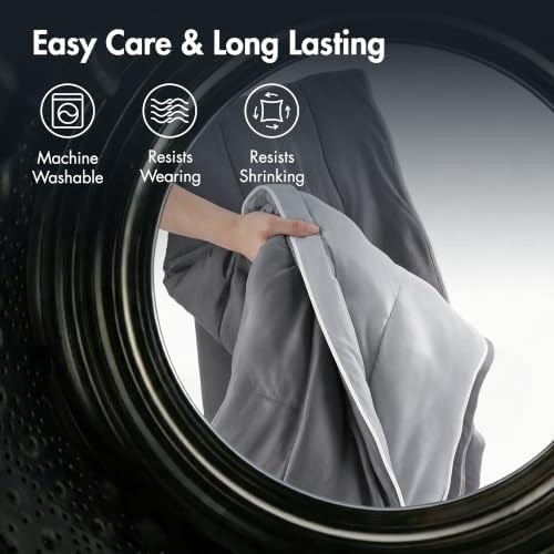 Madison Park Breathable Cooling Comforter Full/Queen, Grey, 90x90