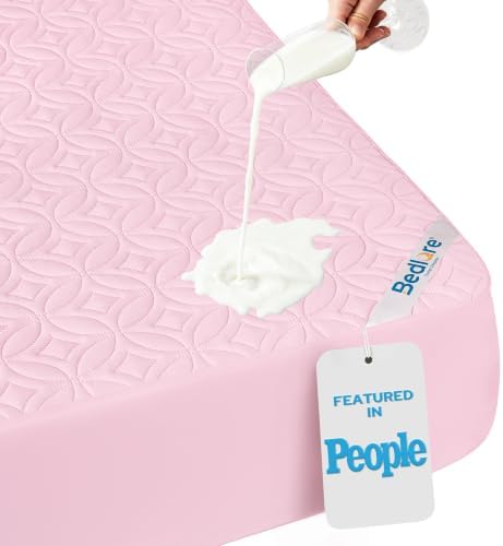 BEDLORE Waterproof Mattress Protector, Full Size Mattress Pad