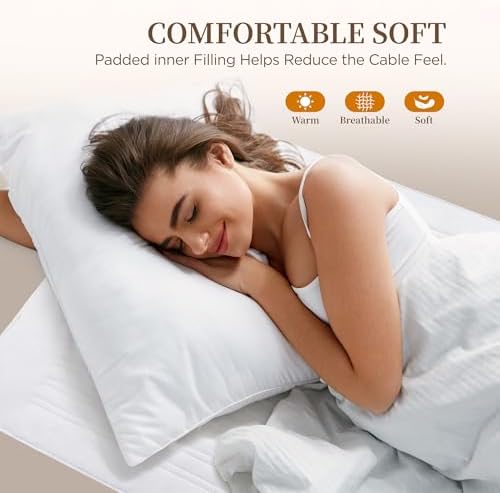 Texciting Heated Mattress Pad Mini Twin Size,Bed Warmer with One Controller