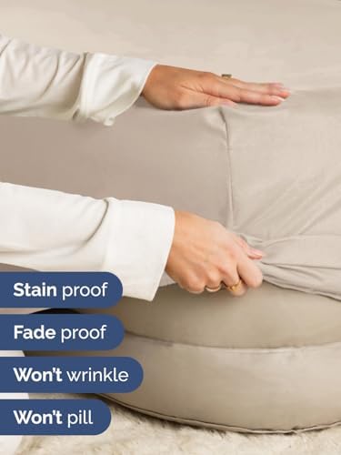 CGK Linens Extra Deep Queen Fitted Sheet - Fitted Sheet Only - Wheat