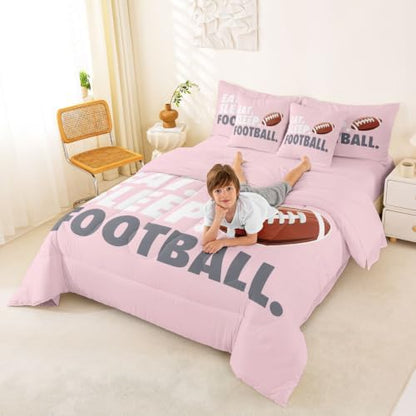 Erosebridal Football Bedding Set King 7 Pcs