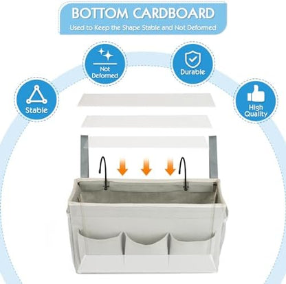Bedside Caddy Bedside Storage Bag for Headboards/Bunk Bed