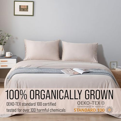 Bella Coterie | Luxury Bamboo Viscose Full Size Fitted Sheet Only