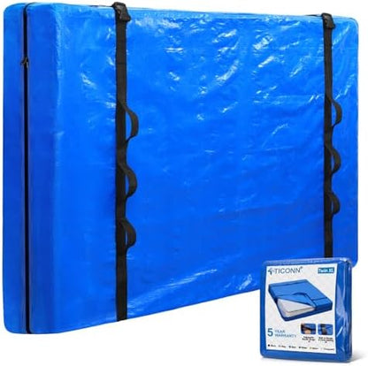 TICONN Mattress Bags for Moving, Heavy Duty Mattress Cover Storage Bag