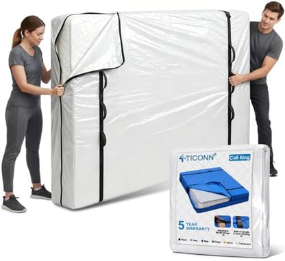 TICONN Mattress Bags for Moving, Heavy Duty Mattress Cover Storage Bag