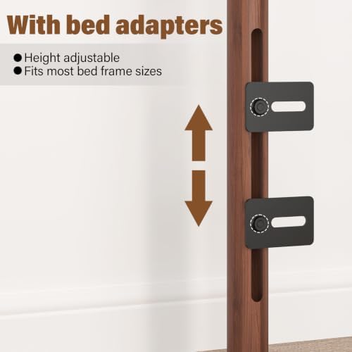 Queen Size Headboard Only, Vintage Metal Headboard for Queen Bed Black