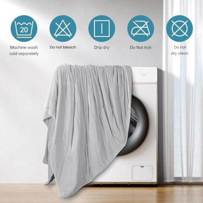 EASELAND Cooling Comforter Queen, Upgraded Double-Sided Q-MAX 0.45+
