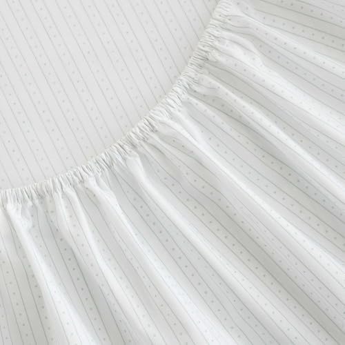 Martha Stewart - King Size Sheet Set with Fitted Sheet & Pillowcases