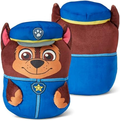 Northwest Paw Patrol Pup Time Hugger Pillow & Silk Touch Throw Blanket Set, Stuffed Animal, 50x60 inches and 11 inch Plushie