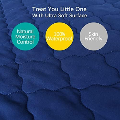 Crib Mattress Protector Sheets Fitted Waterproof Crib Mattress Pad Cover