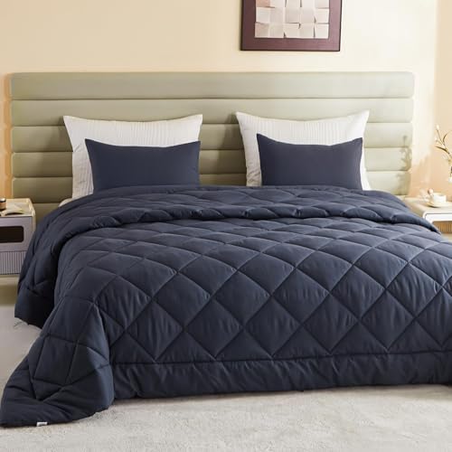 Oversized King Comforter 120x120, Extra Large King Size Comforter Oversized, All Season Soft Lightweight Quilt Down Alternative Duvet Insert with 8 Corner Tabs(120x120, Grey)