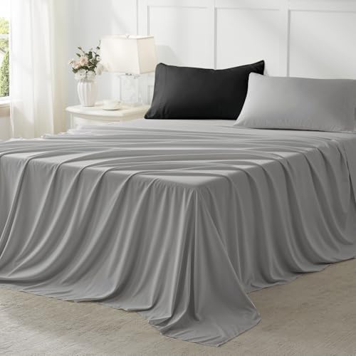 Anluoer Twin Comforter Set, 5 Piece Bed in a Bag Twin Bedding Sets