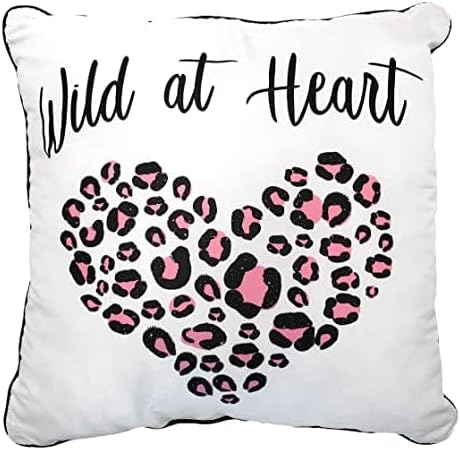 Northwest Classics Twin Sized Wild at Heart 6-Piece Bed in a Bag Set, All Seasons Bedding for Girls and Boys, Comforter, Flat Sheet, Fitted Sheet, Pillowcase, Pillow, Sham