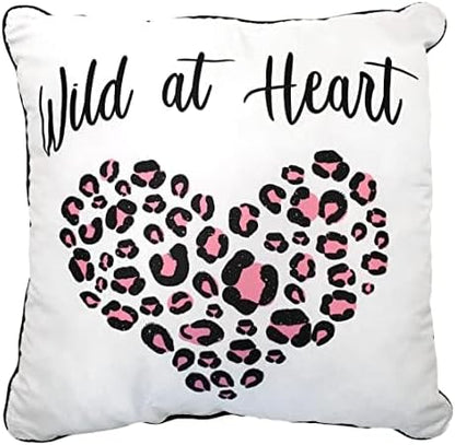 Northwest Classics Twin Sized Wild at Heart 6-Piece Bed in a Bag Set, All Seasons Bedding for Girls and Boys, Comforter, Flat Sheet, Fitted Sheet, Pillowcase, Pillow, Sham