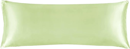 BEDELITE Satin Body Pillow Cover, Super Soft and Cooling Body Pillow Pillowcase for Hair and Skin, Breathable Silky Full Long Pillowcase Cover(20"x54", Gleam)