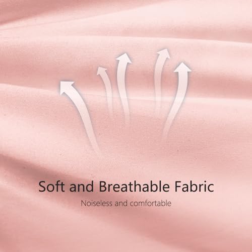 TEXARTIST King Comforter, All Season Down Alternative Pink Duvet Insert