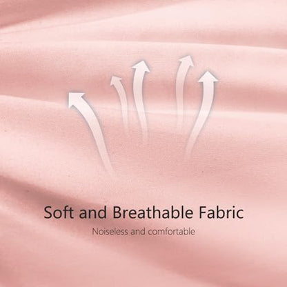 TEXARTIST King Comforter, All Season Down Alternative Pink Duvet Insert