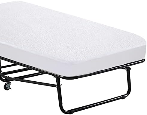 Cot Size Mattress Protector Waterproof,Smooth Top Mattress Cover for Kids