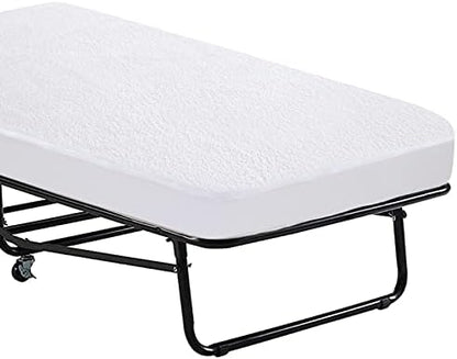Cot Size Mattress Protector Waterproof,Smooth Top Mattress Cover for Kids