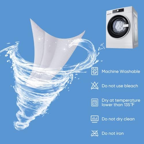 Hanherry 100% Waterproof Mattress Protector California King Size, Mattress Cover 3D Air Fabric Cooling Mattress Pad Cover Smooth Soft Breathable Noiseless, 8''-21'' Deep Pocket
