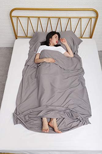 JITTY Sleeping Bag Liner 83"x45" for Travel Camping Hiking Home Hotel