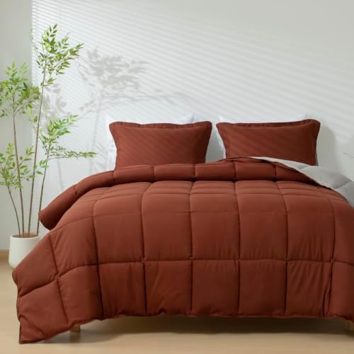 HIG 3pc BRIC King Size Bedding Comforter Set Duvet Insert Blanket