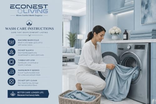 Split King Sheets Sets for Adjustable Bed, 7Pc Egyptian Cotton,Light Blue