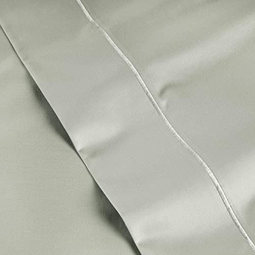 LANE LINEN 100% Egyptian Cotton Bed Sheets sábanas Queen, Soft & Comfy Luxury Hotel Like Thick Bedding Sheets & Pillowcase Set, Machine Wash Cooling 16'' Queen Deep Pocket Sheet Set Driftwood Grey