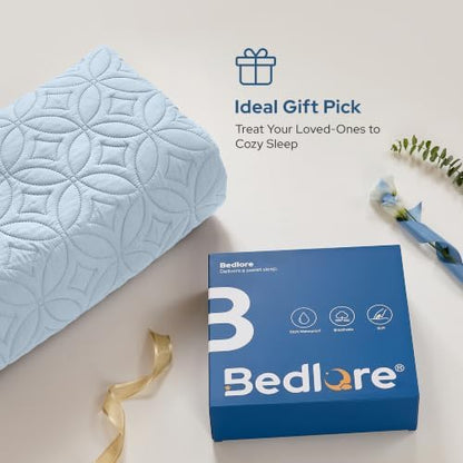 BEDLORE Waterproof Mattress Protector, California King Size Mattress Pad
