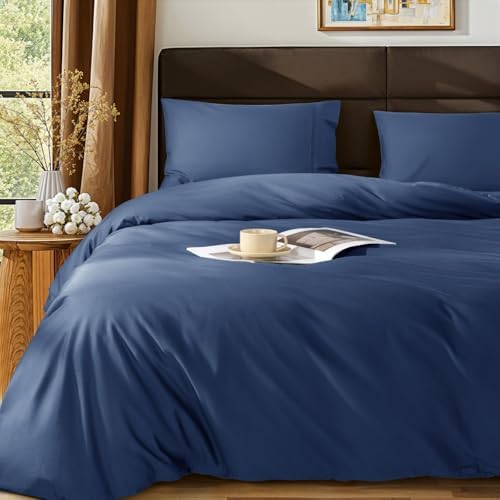 SONORO KATE 1000 Series 100% Egyptian Cotton Queen Duvet Cover Set,3PC