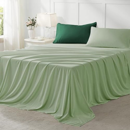 Anluoer Twin Comforter Set, 5 Piece Bed in a Bag Twin Bedding Sets