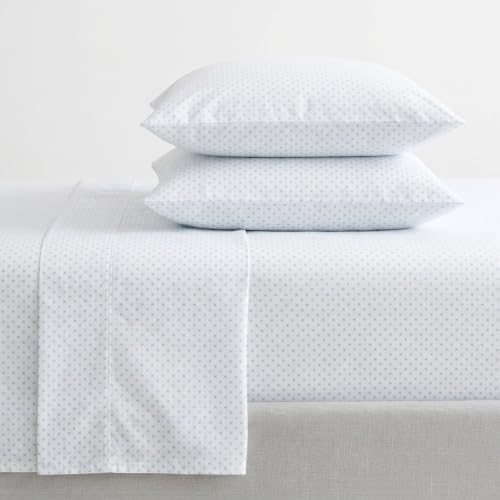 Martha Stewart - Twin XL Size Sheet Set with Fitted Sheet & Pillowcase