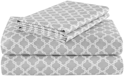 Comfort Spaces Coolmax Moisture Wicking Cooling Sheet Set, King 4 Piece