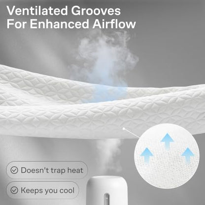 100% Waterproof Noiseless & Breathable King Size Mattress Protector - White