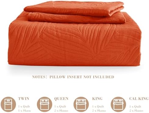 Exclusivo Mezcla 3-Piece Lightweight California King Quilt Bedding Set