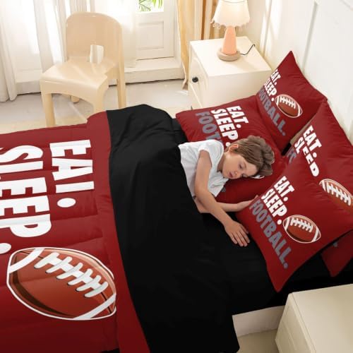 Erosebridal Football Comforter Set Queen 7 Pcs