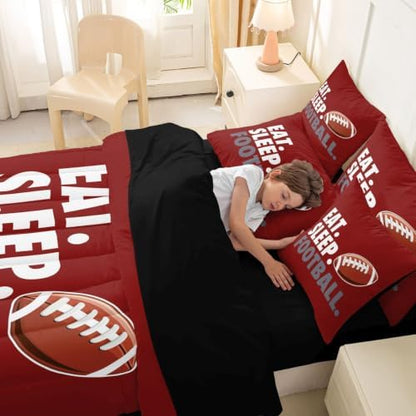 Erosebridal Football Comforter Set Queen 7 Pcs