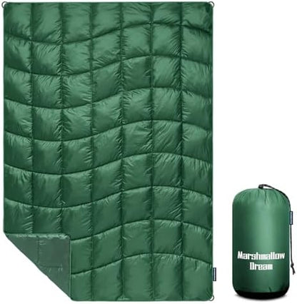 Camping Blanket Puffy Camp Blanket Large Outdoor Blanket
